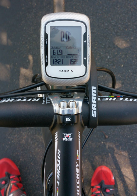 Clocking up a few 
more k&rsquo;s in the wind