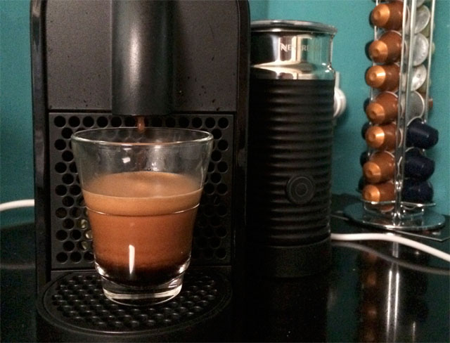 Sweet Nespresso 
crema